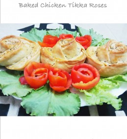 Baked Chicken Tikka Roses Recipe
